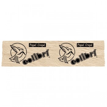 Papel crepe Colibri beige con 10 piezas