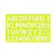 Gioser fluorescente Stencil 22 con 10 piezas