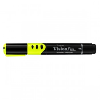 Resaltador vision plus amarillo Azor