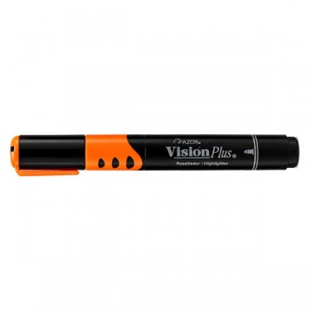 Resaltador vision plus naranja Azor