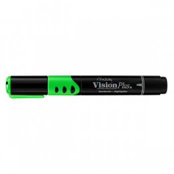 Resaltador vision plus verde Azor