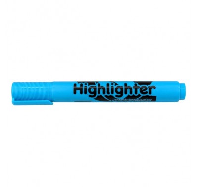 Resaltador Manny grueso azul highlighter