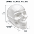 Craneo de unicel (grande)