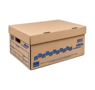 Caja para archivo muerto de carton tamaño oficio  48 x 35.2 x 24.7 Beroky