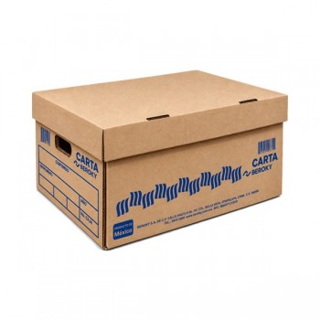 Caja para archivo muerto de carton tama&ntilde;o carta 48 x 30.9 x 24.7 Beroky