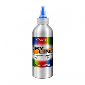 Tinta para marcador dry line azul 355 ml. Azor