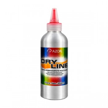Tinta para marcador dry line rojo 355 ml. Azor