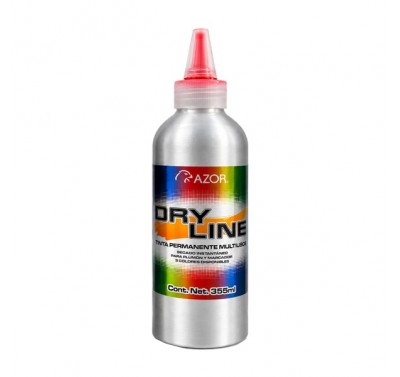 Tinta para marcador dry line rojo 355 ml. Azor