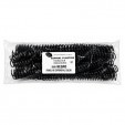 Espiral plastico 42mm negro con 25 piezas para 420 hojas Litograficos