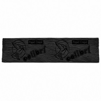 Papel crepe Colibri negro con 10 piezas