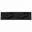 Papel crepe Colibri negro con 10 piezas