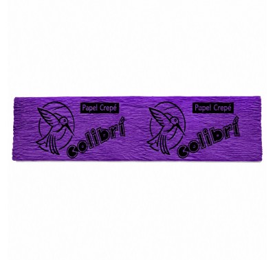 Papel crepe Colibri morado con 10 piezas