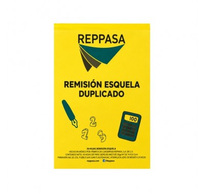 Remision tamaño esquela duplicado Ramsa