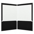 Folder oficio plastificado con 5 piezas negro