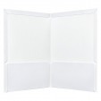 Folder oficio plastificado con 5 piezas blanco