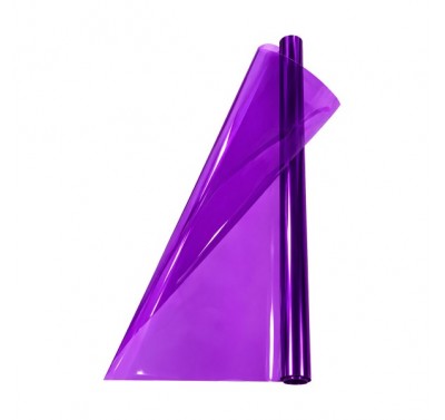 Papel celofan morado