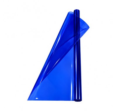 Papel celofan azul  rey