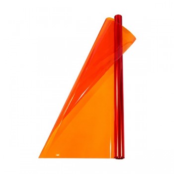 Papel celofan naranja