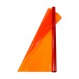 Papel celofan naranja