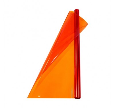 Papel celofan naranja