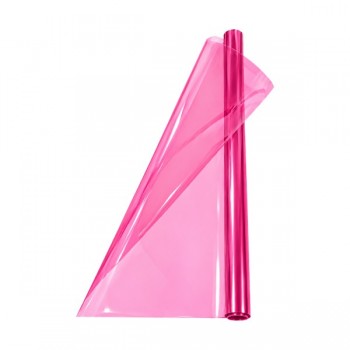 Papel celofan rosa