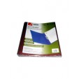 Folder accogrip tamaño carta caoba Acco (con palanca de presion) con 4 piezas