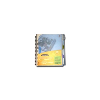 Cuaderno Acco viewtab binder con 3 divisiones raya