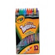 Colores Crayola twistables con 12 largos