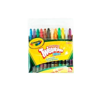 Crayon Crayola minitwistables con 12 piezas