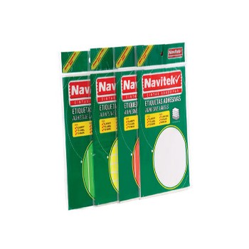 Etiqueta de color adherible Navitek