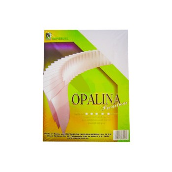 Hoja opalina tamaño oficio cartulina imperial con 100 piezas Hoja opalina tamaño oficio cartulina imperial con 100 piezas