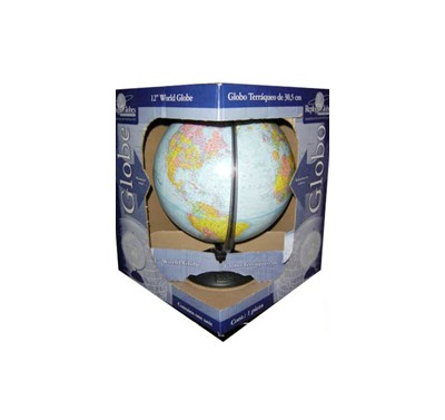 Globo terraqueo Rihan de 30.5 cms (12 pulgadas)