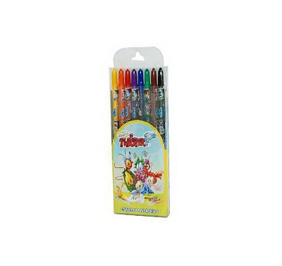 Crayon acuarelo twister con 8 piezas