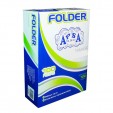 Folder tamaño oficio Apsa azul