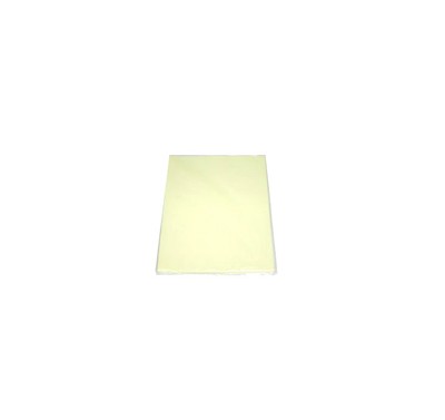 Hoja tamaño carta fluorescente amarillo pastel con 100 hojas