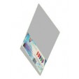 Hoja tamaño carta fluorescente gris con 100 hojas
