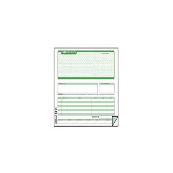 Cheque poliza media oficio [1011] Printaform