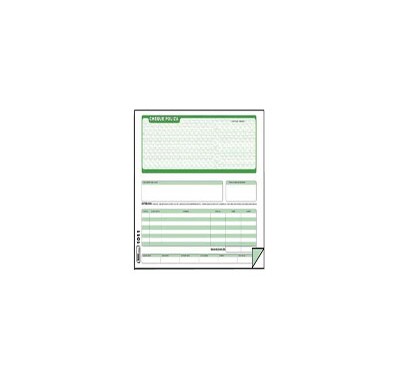 Cheque poliza media oficio [1011] Printaform