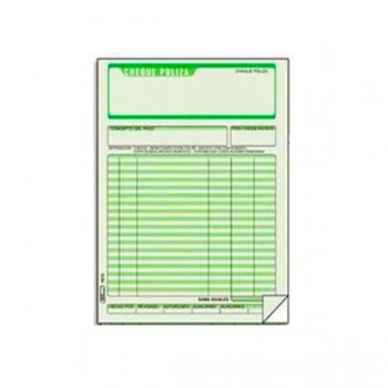 Cheque poliza tama&ntilde;o carta [1013] Printaform