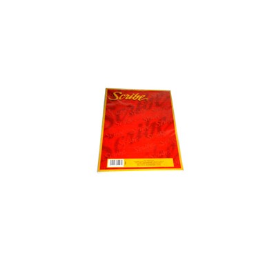 Hoja trussel Scribe tamaño carta raya [3400] con 100 piezas