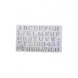 Gioser Stencil s-10 l. Romana 2.5 cm. con 10 piezas