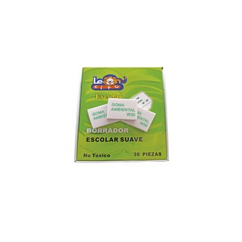 Goma Leoncito w-30 ambiental con 30 piezas