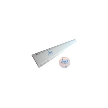 Regla aluminio 30 cms